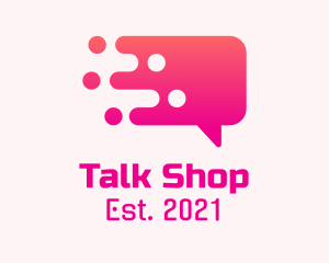 Modern Digital Chat  logo design