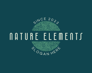 Texture Organic Nature logo design