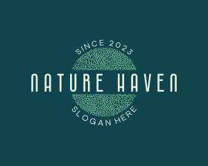 Texture Organic Nature logo design