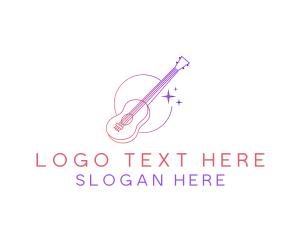 Guitar Music Instrument logo