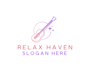 Guitar Music Instrument logo