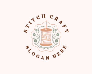 Thread Needle Tailoring logo design