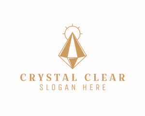 Deluxe Crystal Diamond logo design