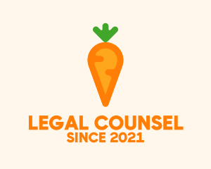 Organic Carrot Vegetable  logo