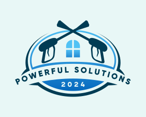 Cleaning Chores Power Washer logo design