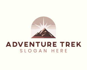 Mountain Peak Adventure logo design