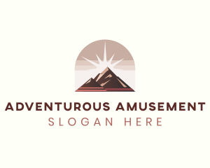 Mountain Peak Adventure logo design