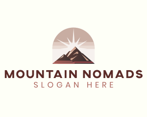 Mountain Peak Adventure logo design