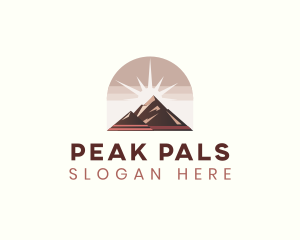 Mountain Peak Adventure logo design