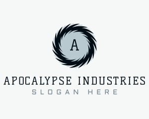 Industrial Circular Blade  logo design