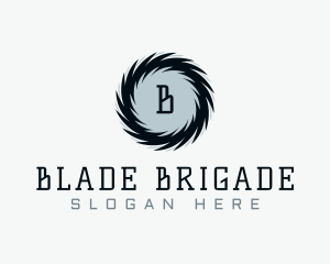 Industrial Circular Blade  logo design