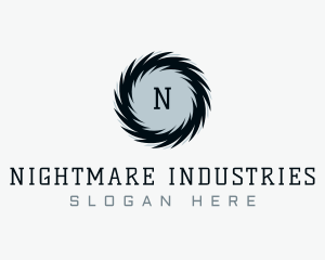 Industrial Circular Blade  logo design