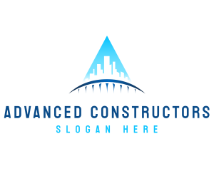 City Bridge Contractor logo design