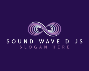 Infinity Wave Loop logo design