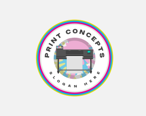 Printer Print Ink logo