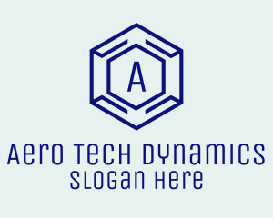 Hexagon Tech Software logo design