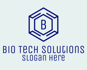 Hexagon Tech Software logo design