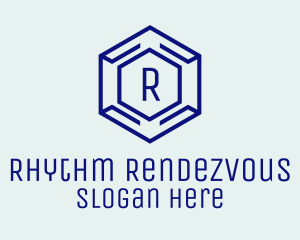 Hexagon Tech Software logo design