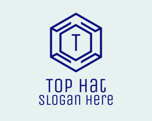 Hexagon Tech Software logo design