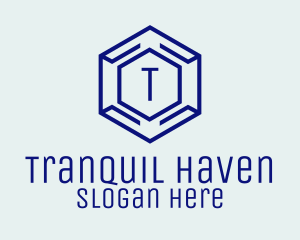 Hexagon Tech Software logo design