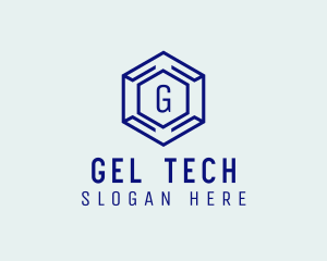 Hexagon Tech Software logo design