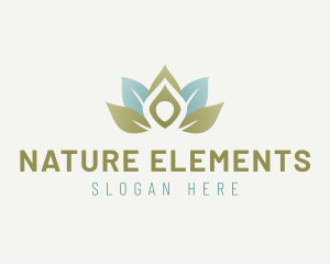 Natural Yoga Wellness logo design