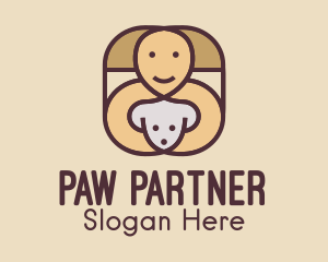 Happy Dog Trainer  logo design