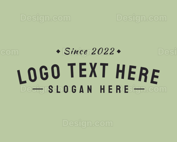 Casual Business Brand Logo