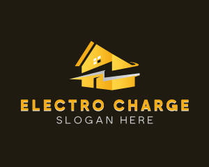 Lightning Energy Electrician logo design