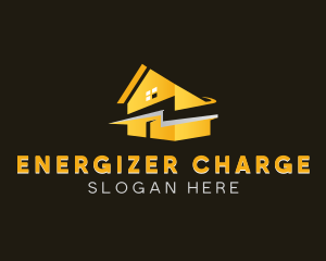 Lightning Energy Electrician logo design