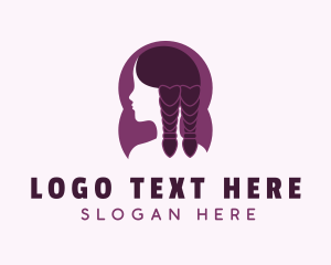 Purple Girl Braids logo