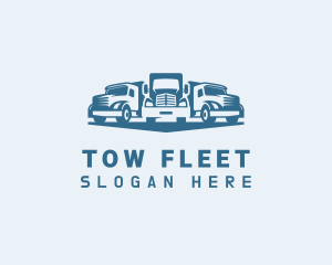 Truck Fleet Forwarding logo design