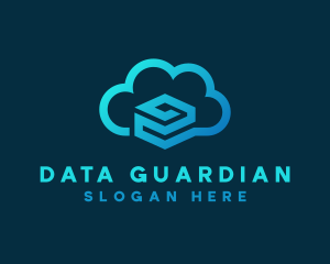 Cloud Tech Database logo design