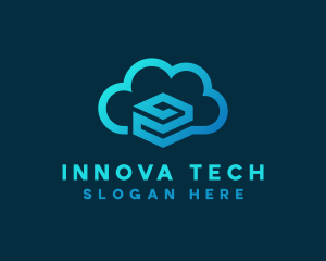 Cloud Tech Database logo design