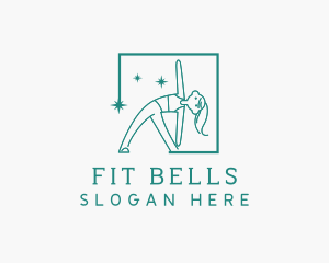 Yoga Exercise Fitness logo design