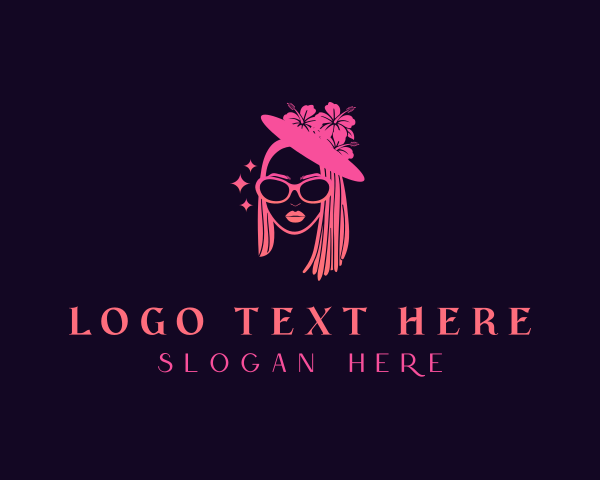 Sunglass logo example 4