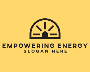 House Solar Energy logo design