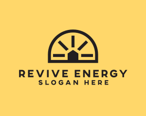 House Solar Energy logo design