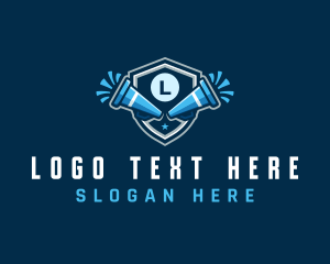 Megaphone Cheerleader Squad logo
