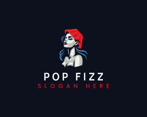 Woman Sexy Fashion logo design