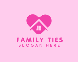 Love House Family logo design