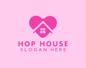 Love House Family logo design