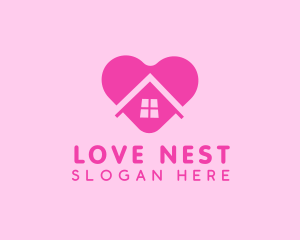 Love House Family logo design