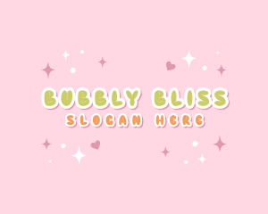 Quirky Bubbly Star logo design