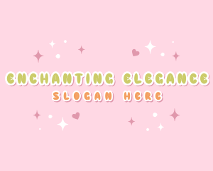 Quirky Bubbly Star logo design