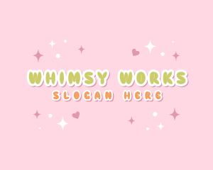 Quirky Bubbly Star logo design