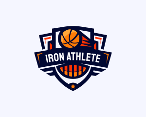 Basketball Sports League logo design