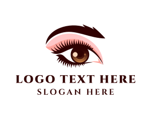 Beautiful Woman Eye logo
