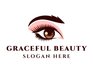 Beautiful Woman Eye logo