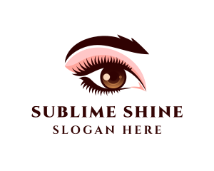 Beautiful Woman Eye logo